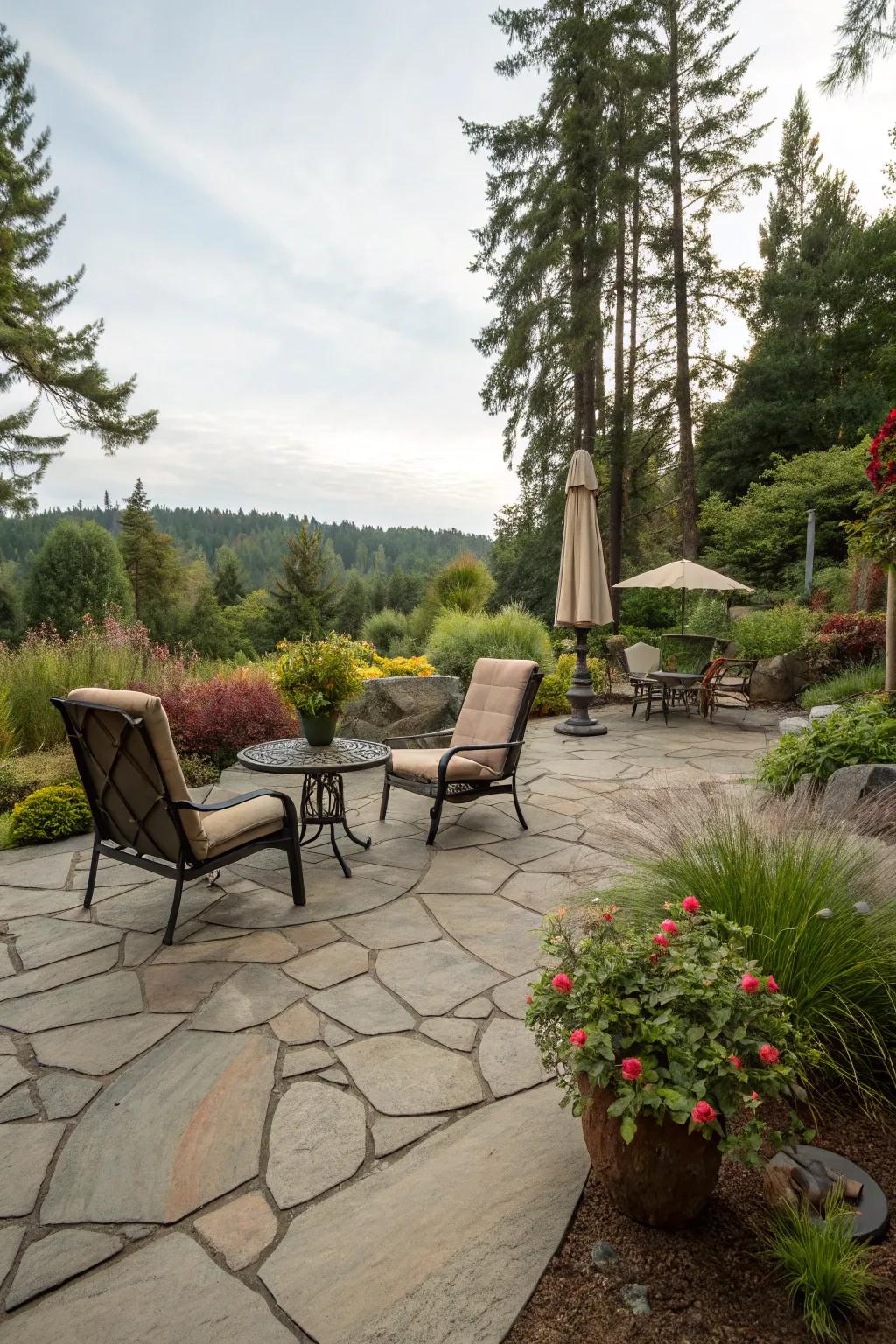 Fieldstone showcases natural, textured beauty.