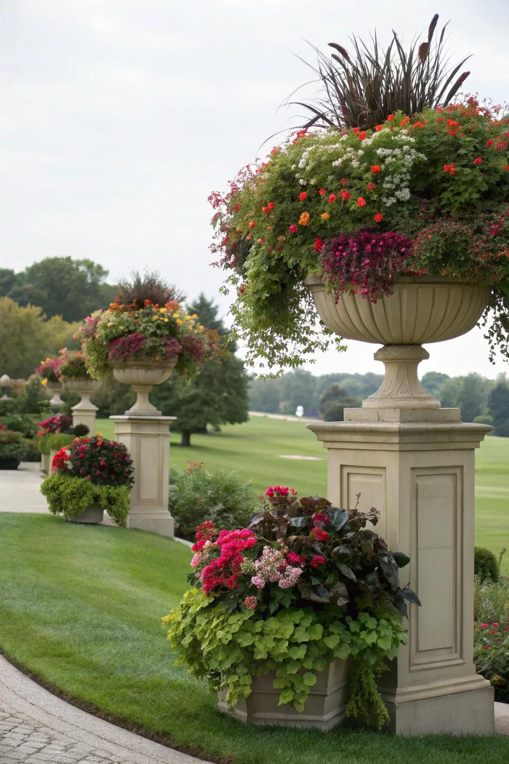 Provide your flora a boost with tallened growing pots.