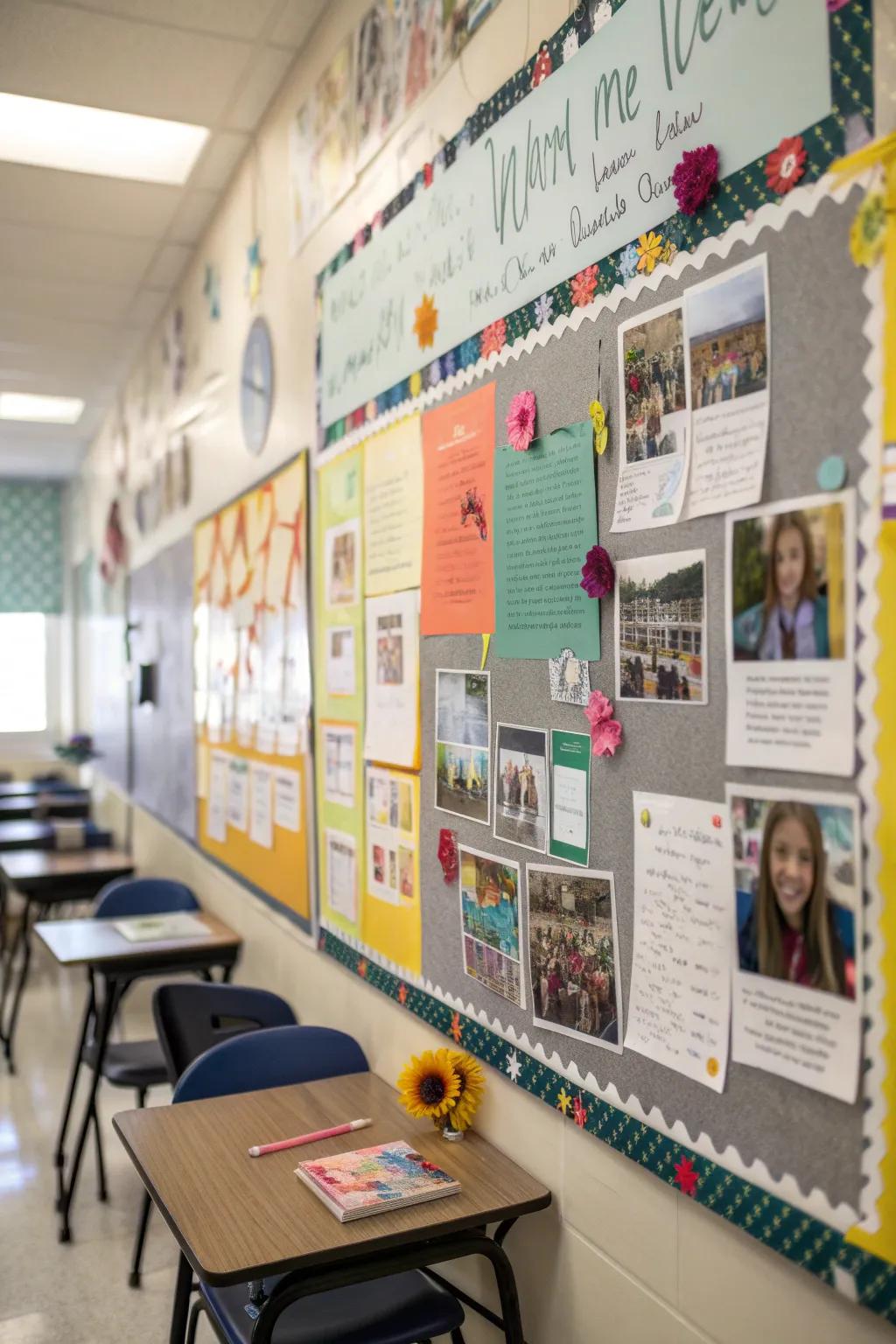 Motivational board that inspires and uplifts everyone who sees it.