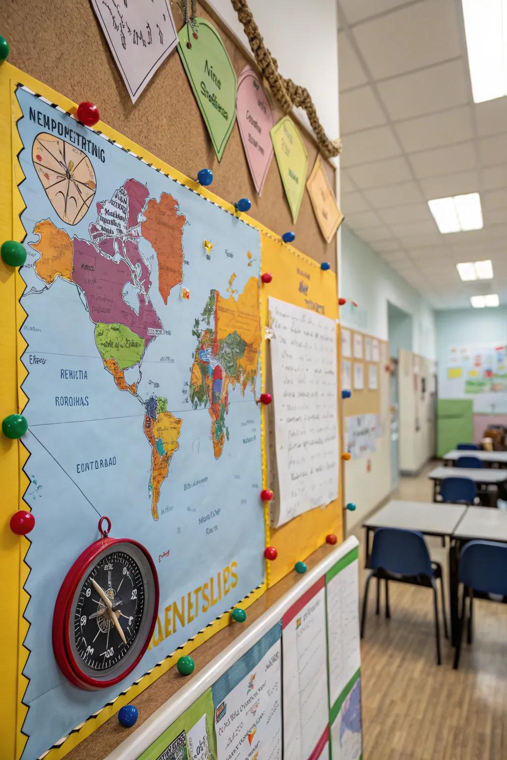 Adventure-themed board that sparks curiosity and a love for learning.