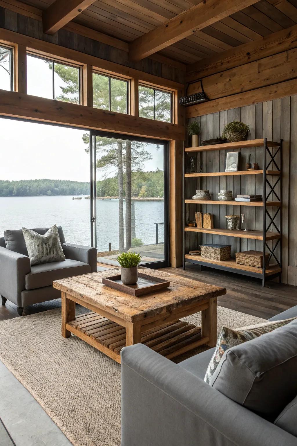 A flawless mix of country and modern aesthetics.