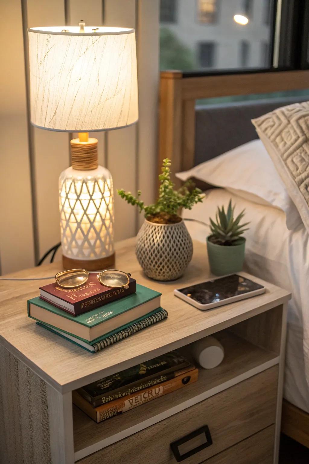 Personal accents bring warmth and character to your dorm space.