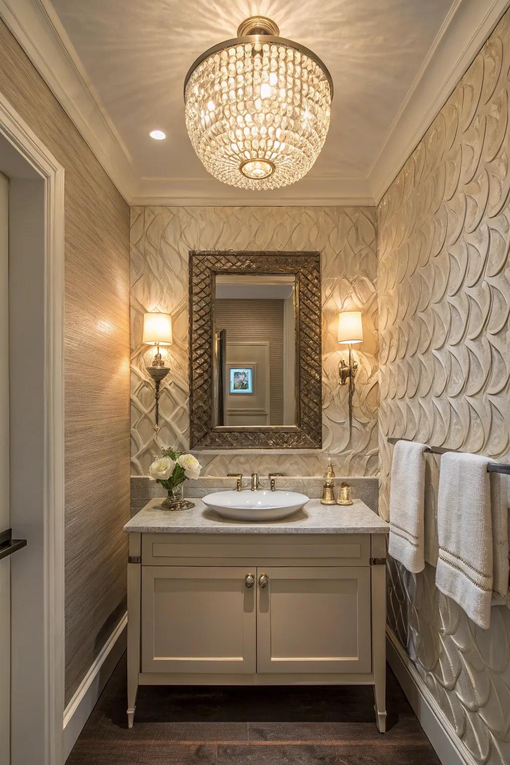 Illumination and surfaces merge for a breathtaking impact.