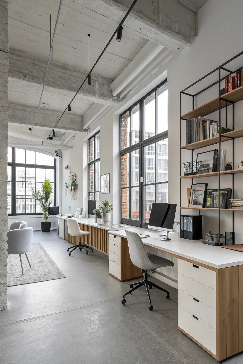 Simple designs add clarity and focus to your workspace.