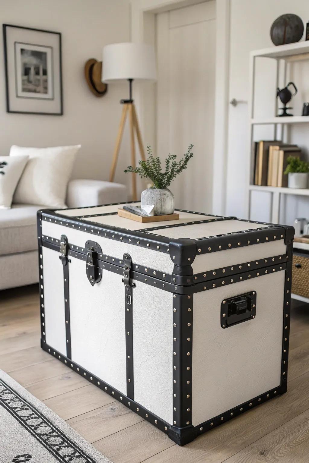 Monochrome tones offer subtle elegance.