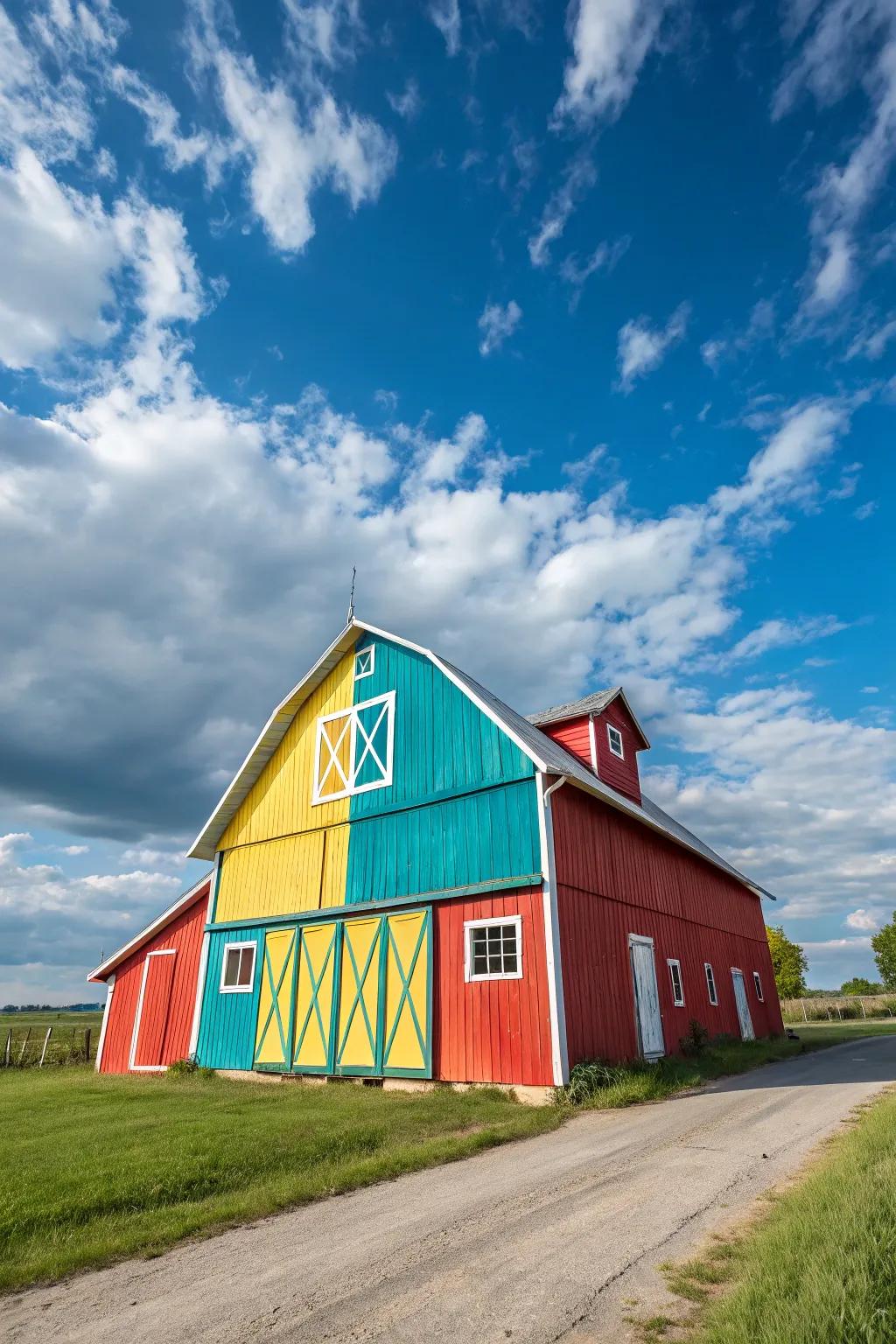 Color palettes possess the power to redefine a barn's aesthetic.