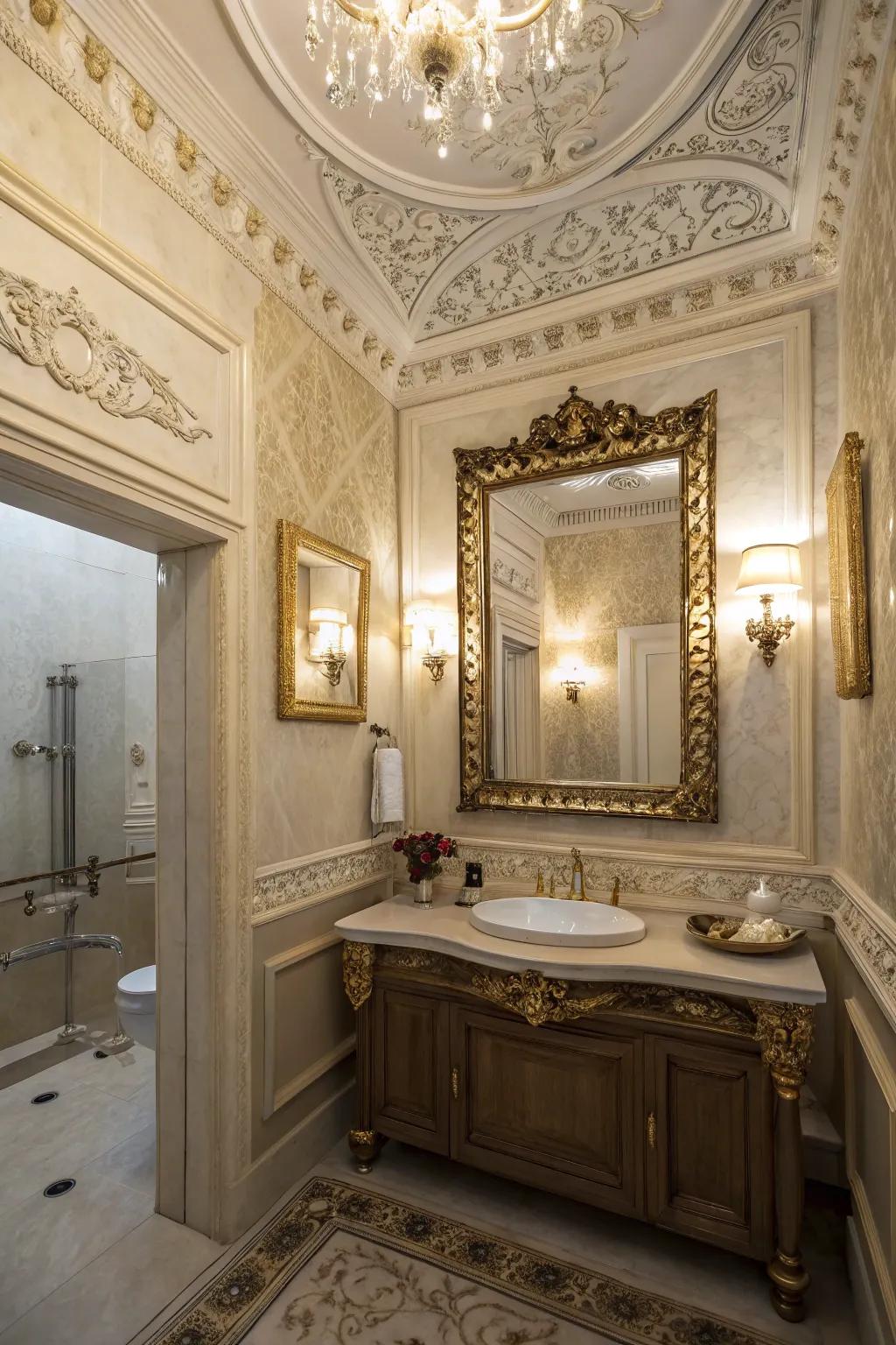 Intricate details that elevate vintage elegance.