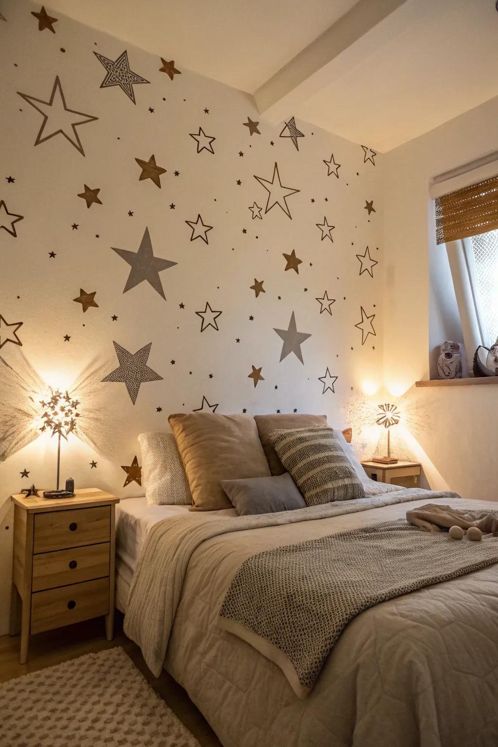 Template designs can impart a sophisticated nuance to your décor.