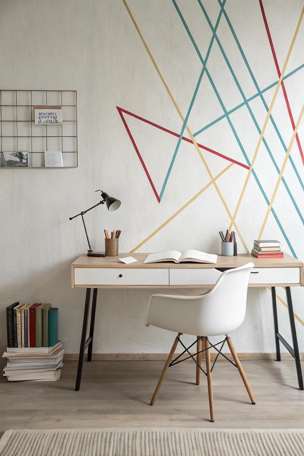 Minimalist line art delivers a clean and contemporary aesthetic.