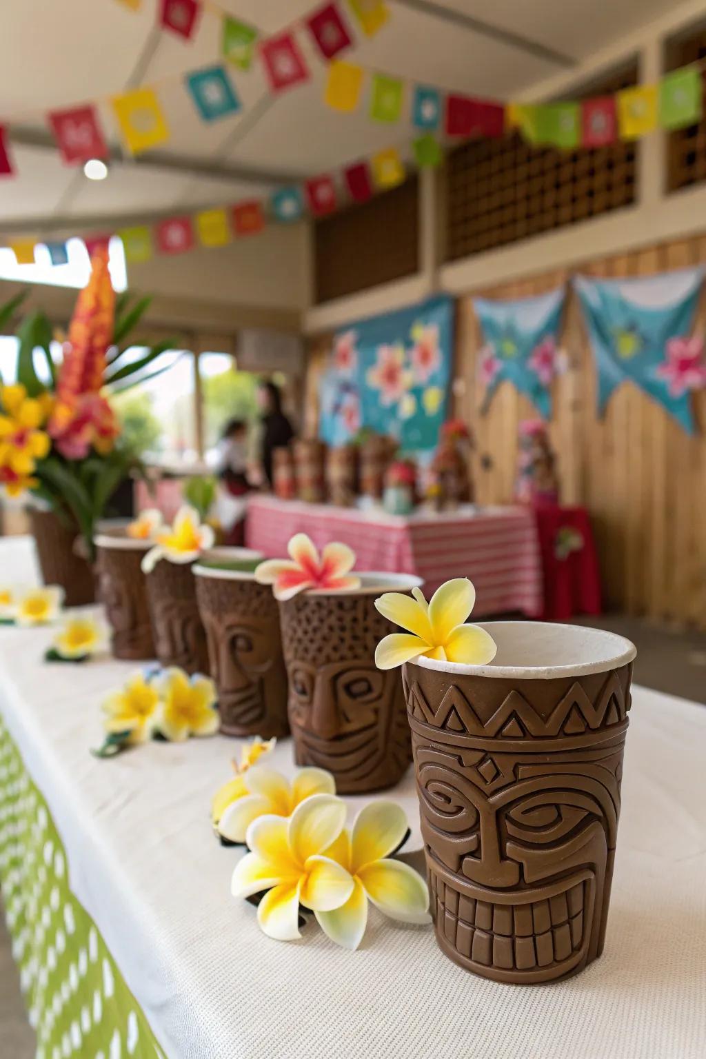 Gift your guests a piece of Hawaii to remember the celebration.