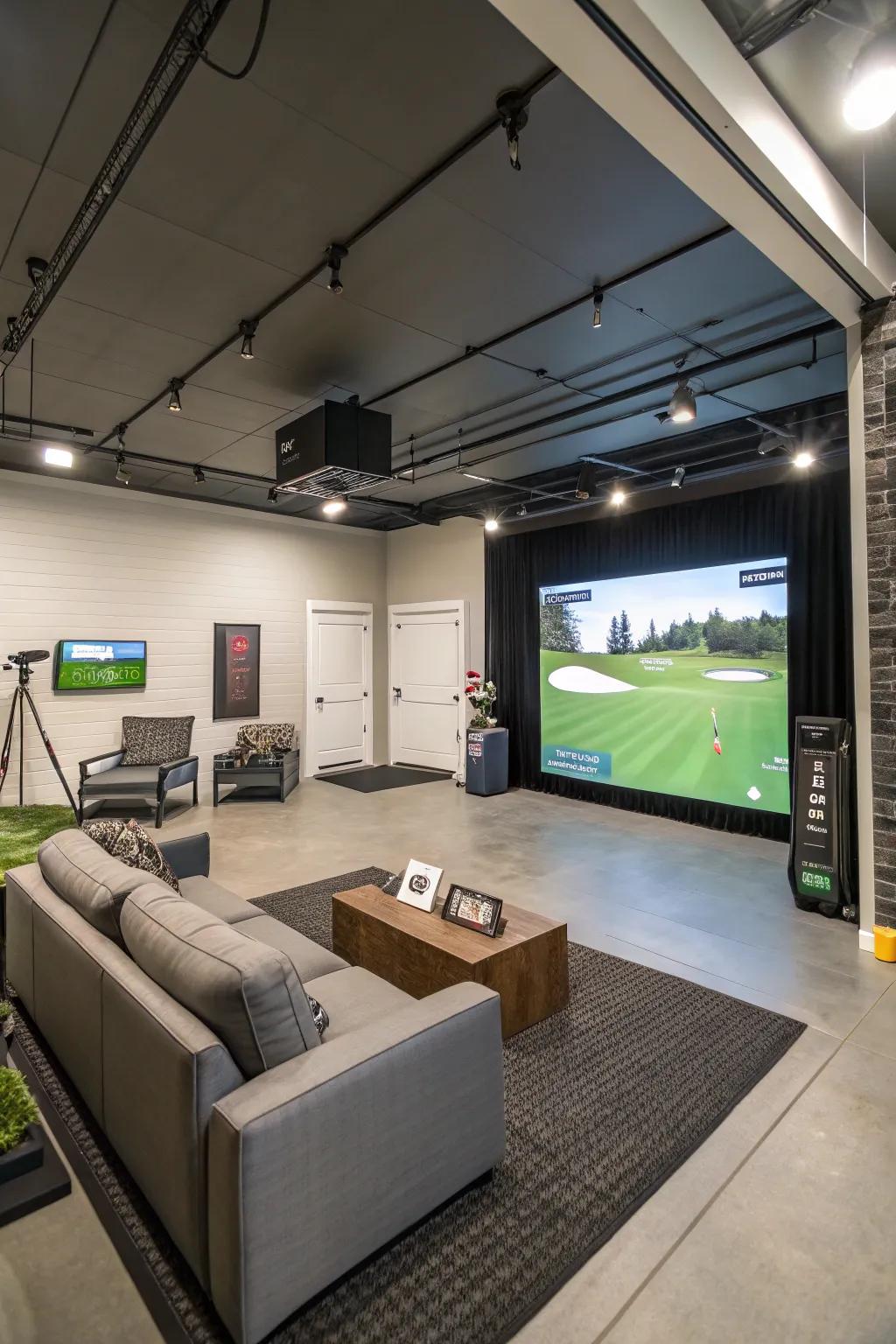 Add your style to your golf space.