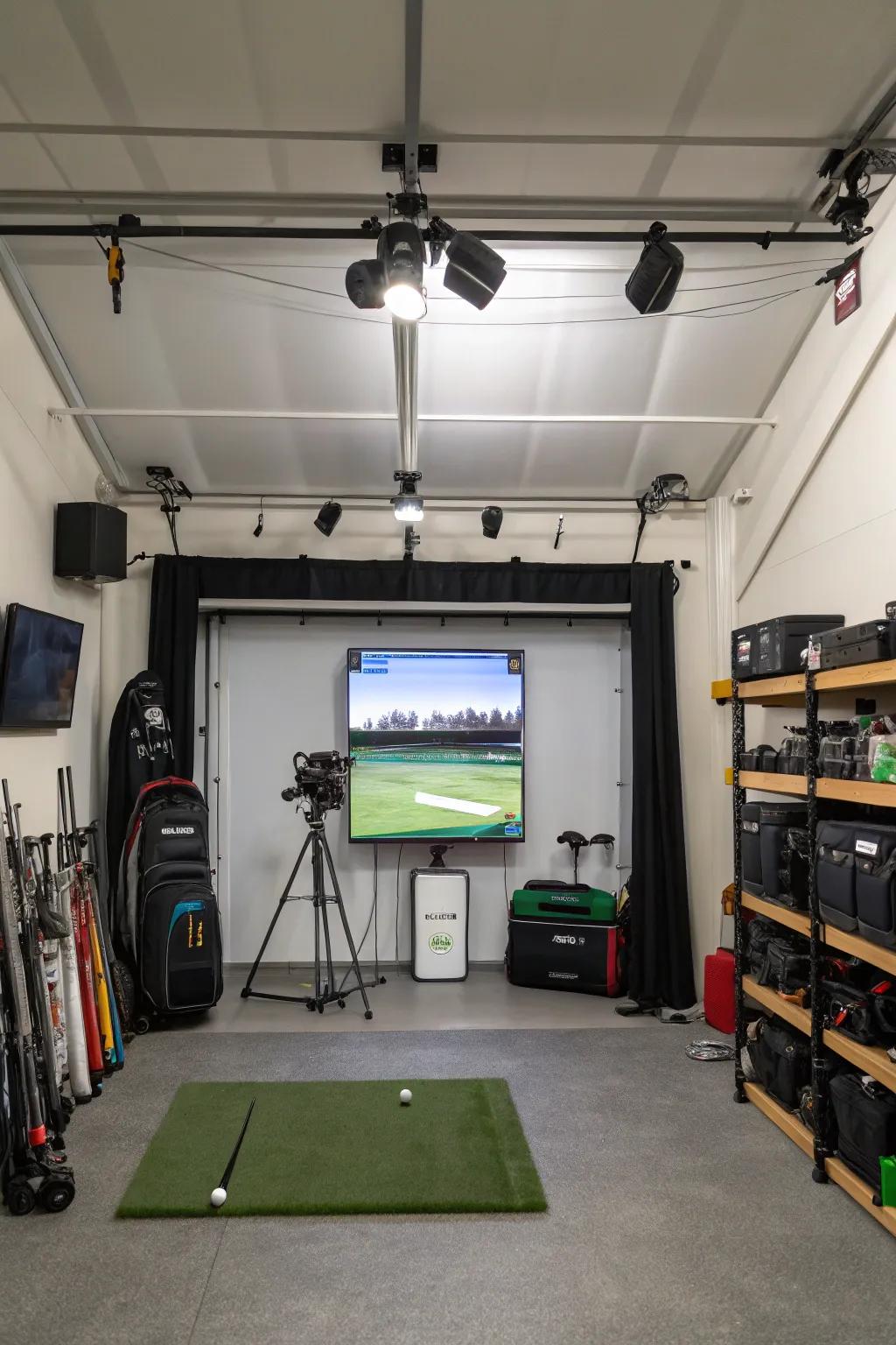 Adjustable lighting creates the perfect feel.