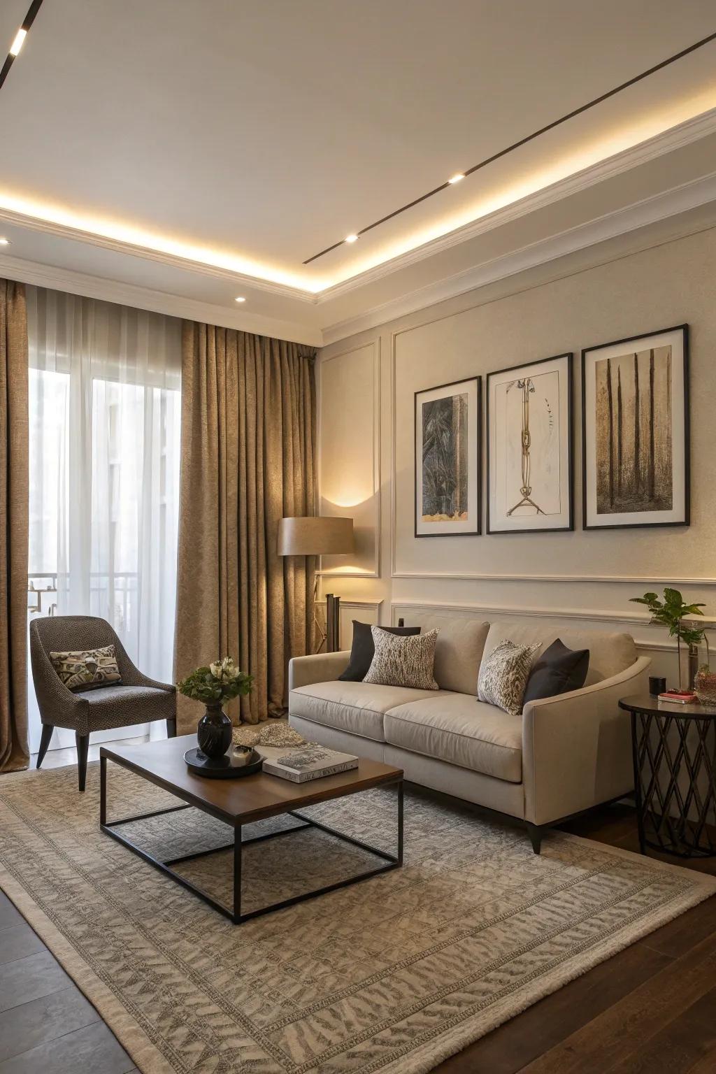 Neutral window coverings offer an adaptable and soothing foundation for any living space.