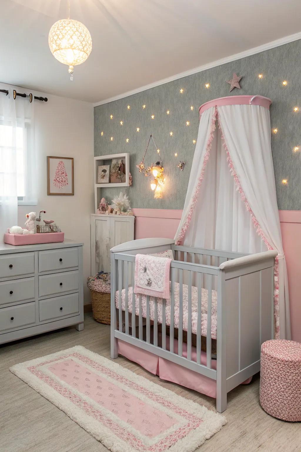 Adaptable furniture guarantees the nursery adapts and evolves.