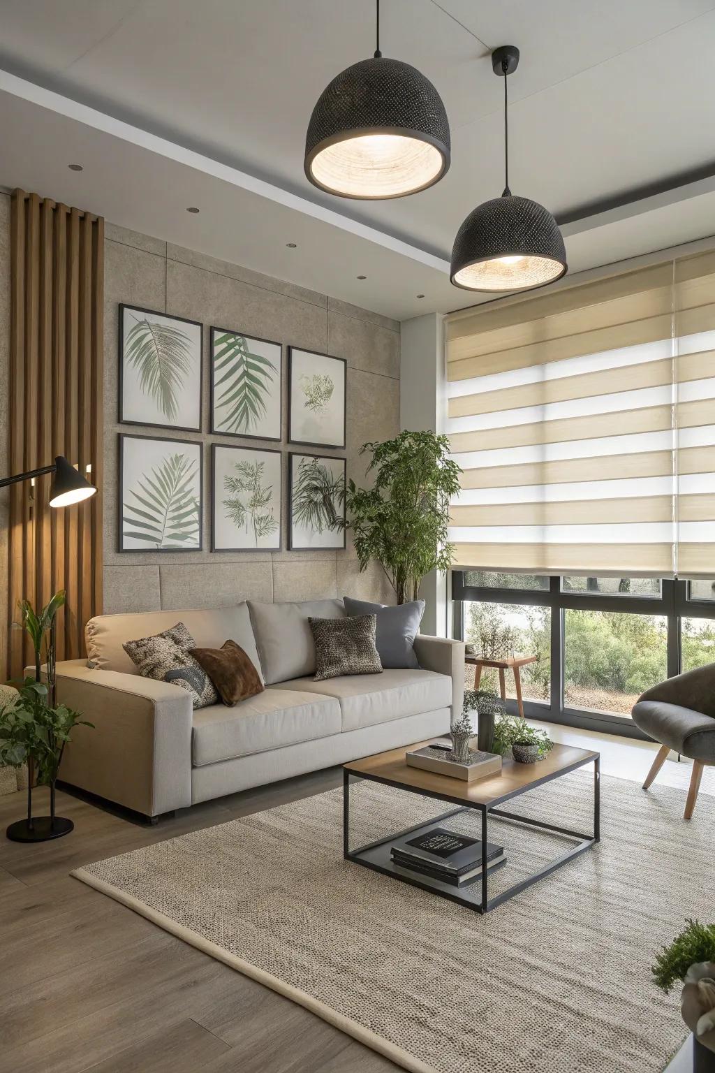 Dual shades offer style and versatility.