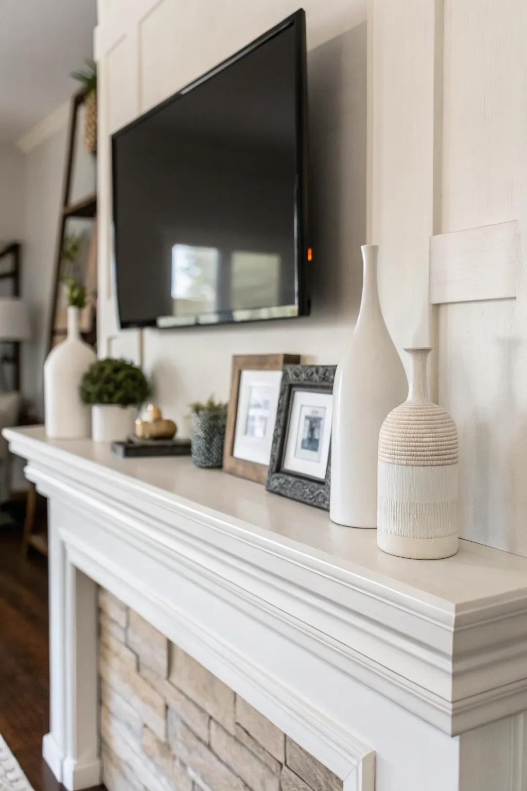 Floating designs provide a sleek and modern aesthetic.