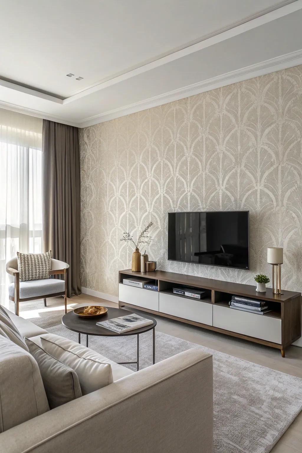 Achieve elegance with subtle textures that enhance minimalist design.