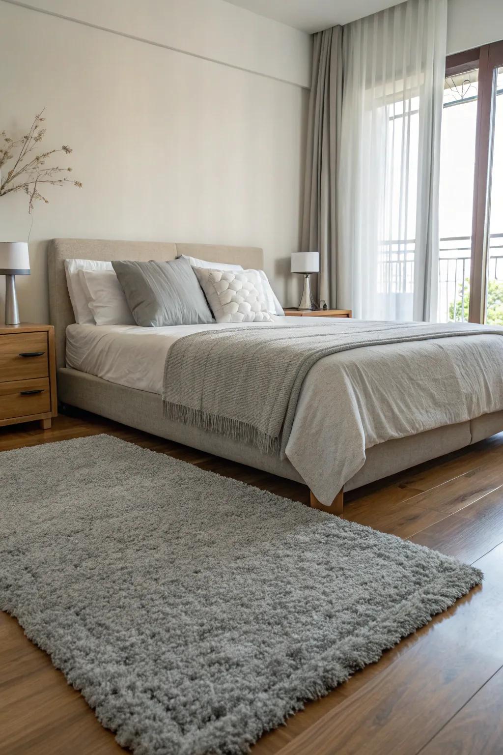 Complementary decor enhances a room's overall aesthetic.