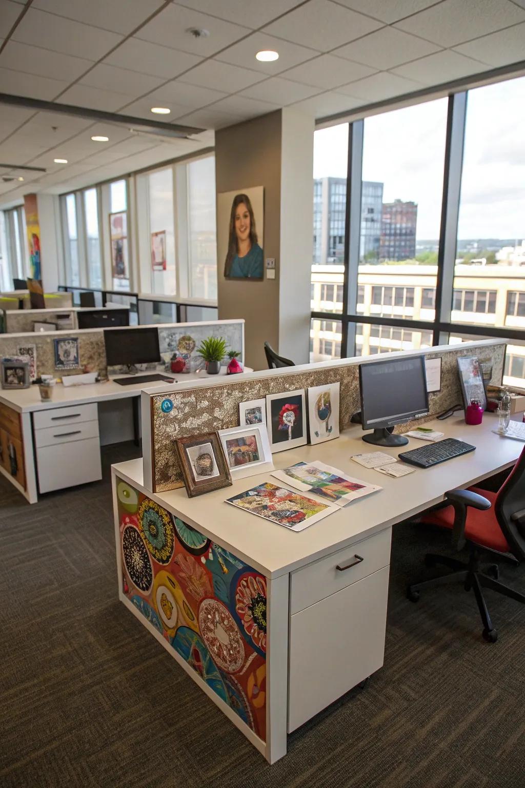 Personal touches make the office uniquely yours.