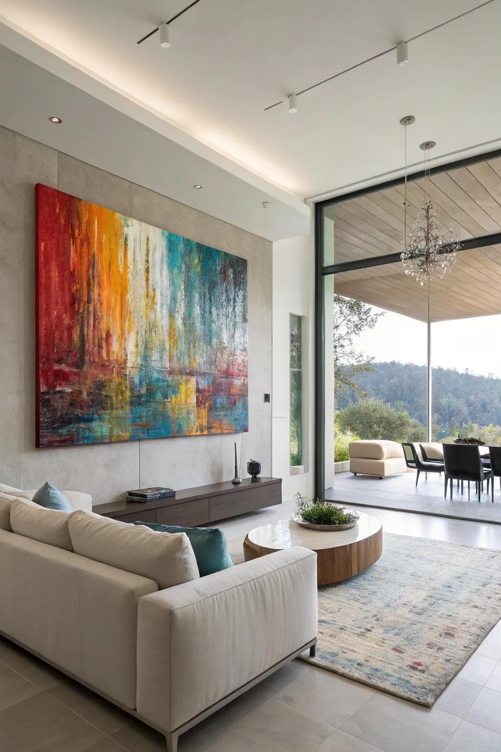 Composite medium pieces offer depth and fascination.