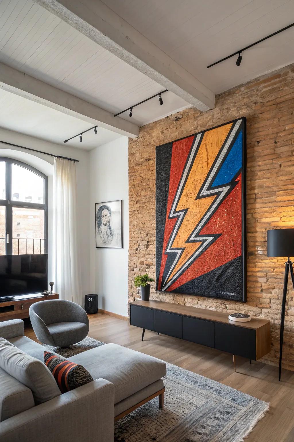 Beveled designs bring a contemporary, avant-garde spin.