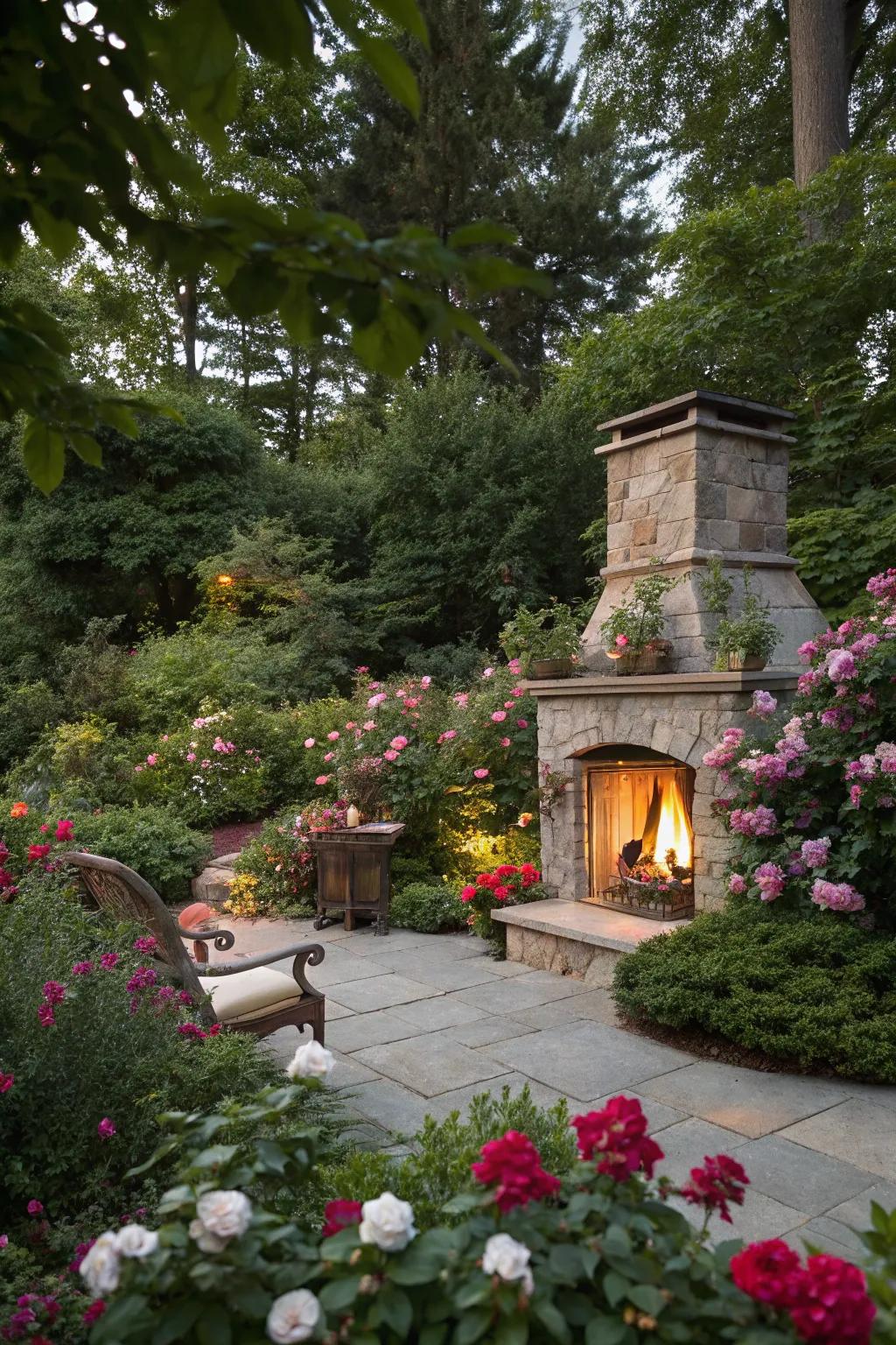 Transform your outdoor space into an enchanted garden using plant life.