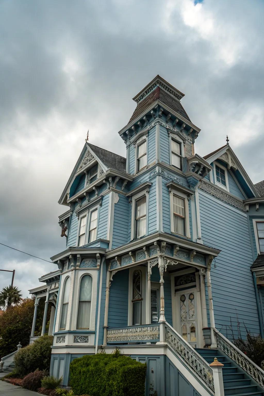 Historic colors add genuine beauty to Victorian houses.