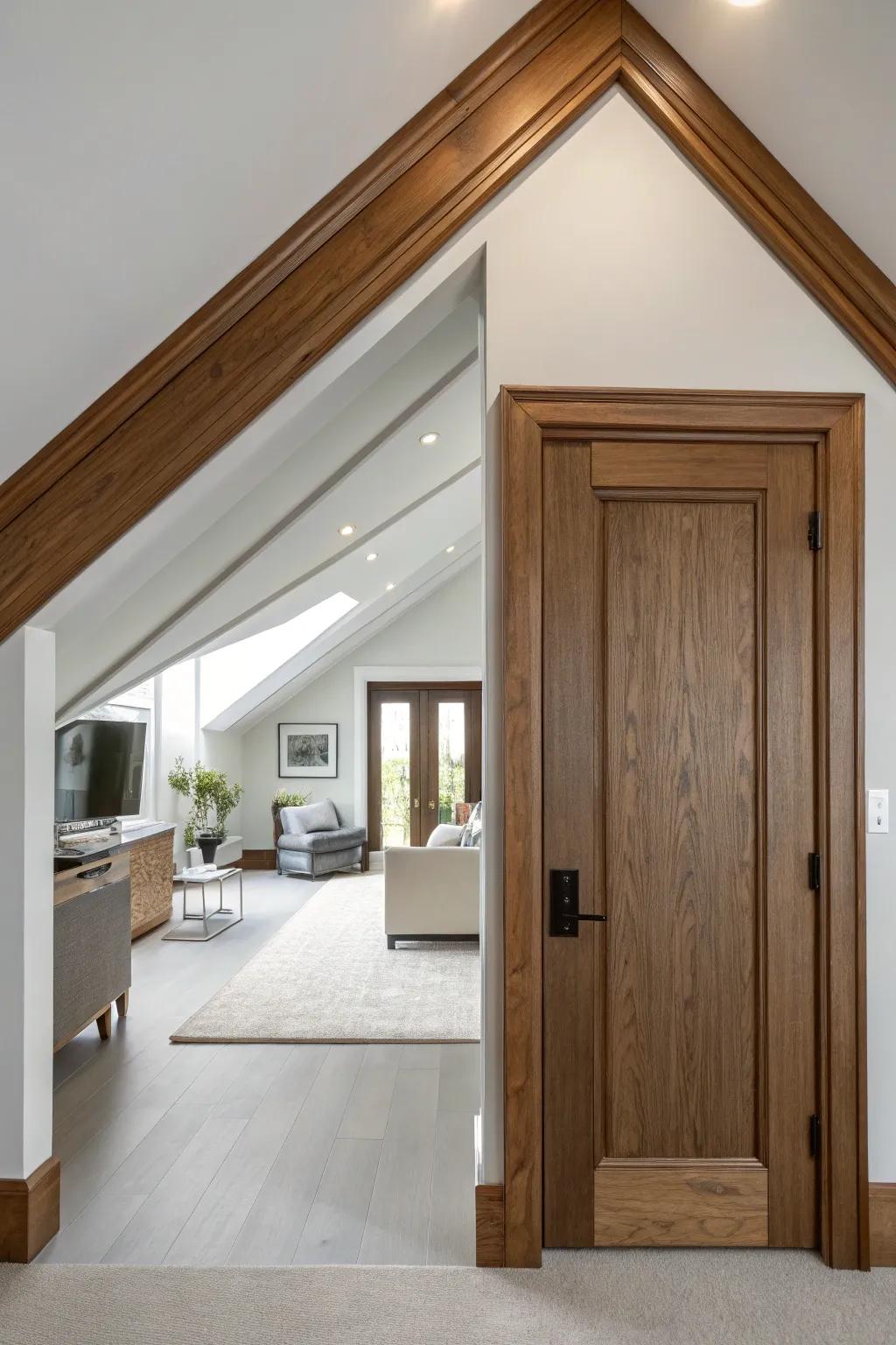 Seamless trim integration for a cohesive ceiling look.