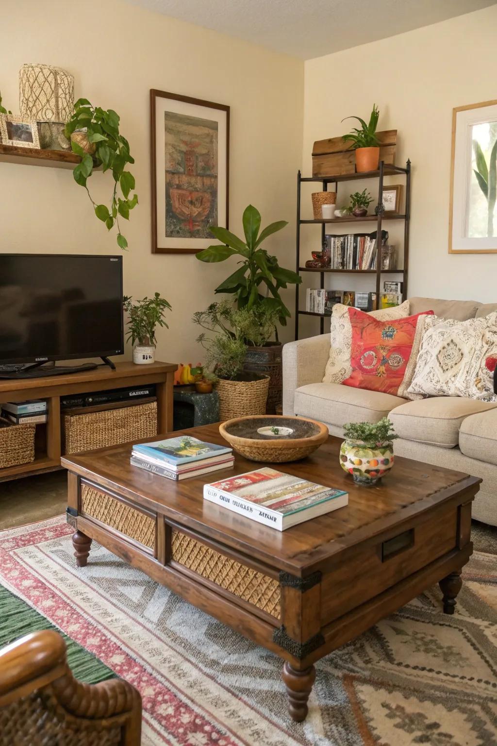 Express individuality with unique accent pieces.