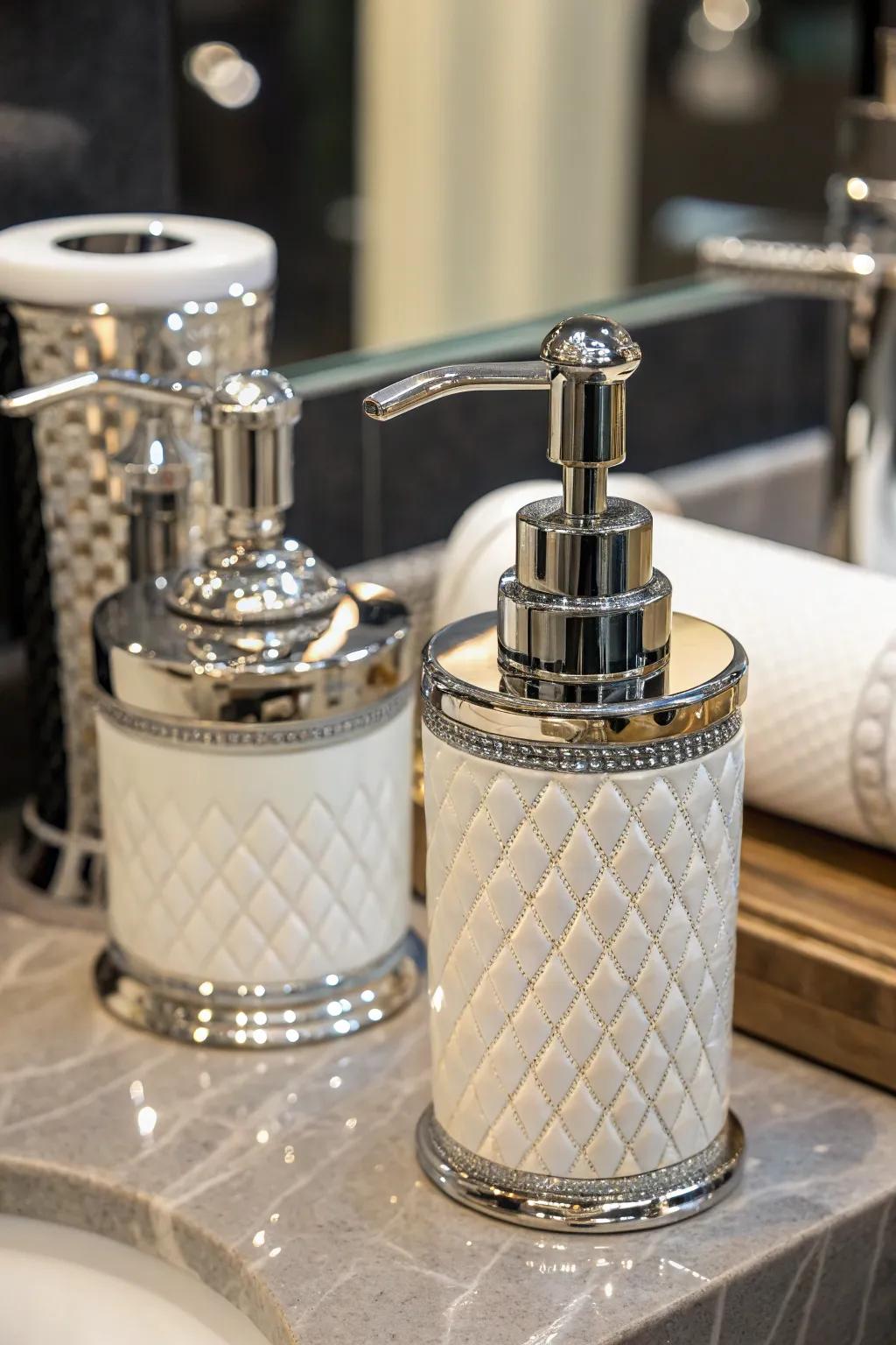 High-end fixtures bring beauty and elegance to any restroom.