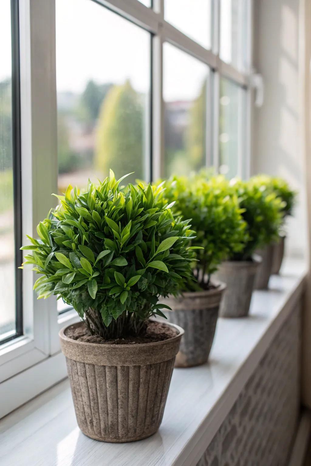 Under these decorative stones lies a hidden treasure.