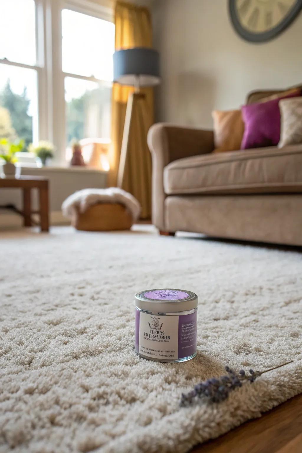 Keep your home smelling fresh with lavender floor freshener.