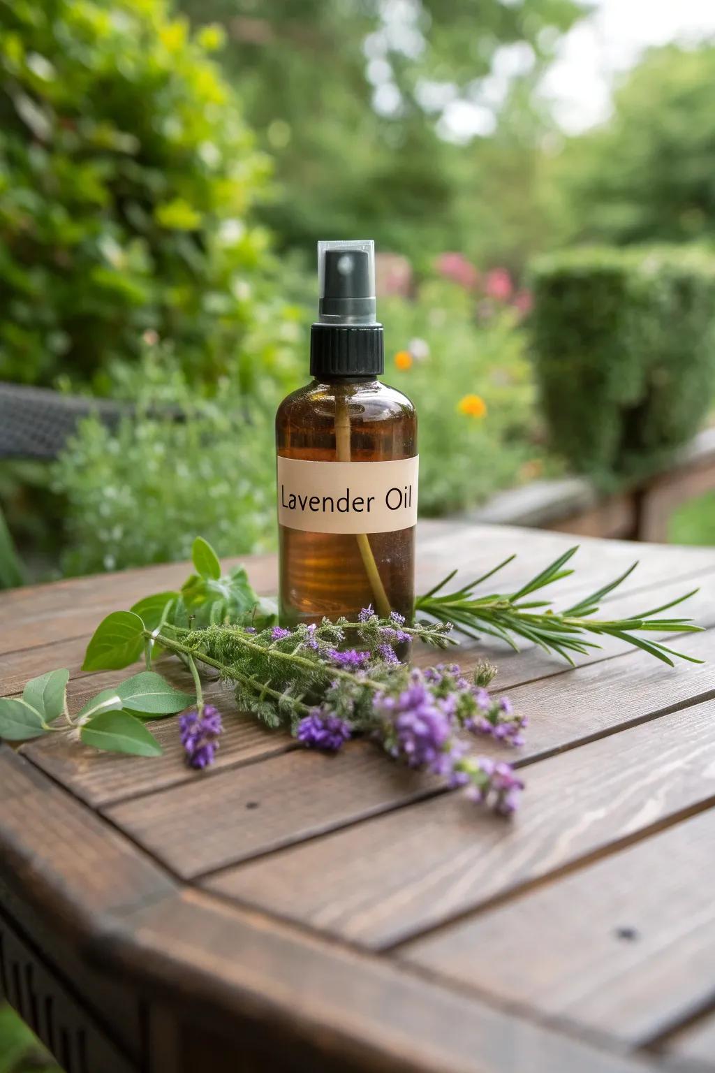 Keep pests at bay with lavender oil.