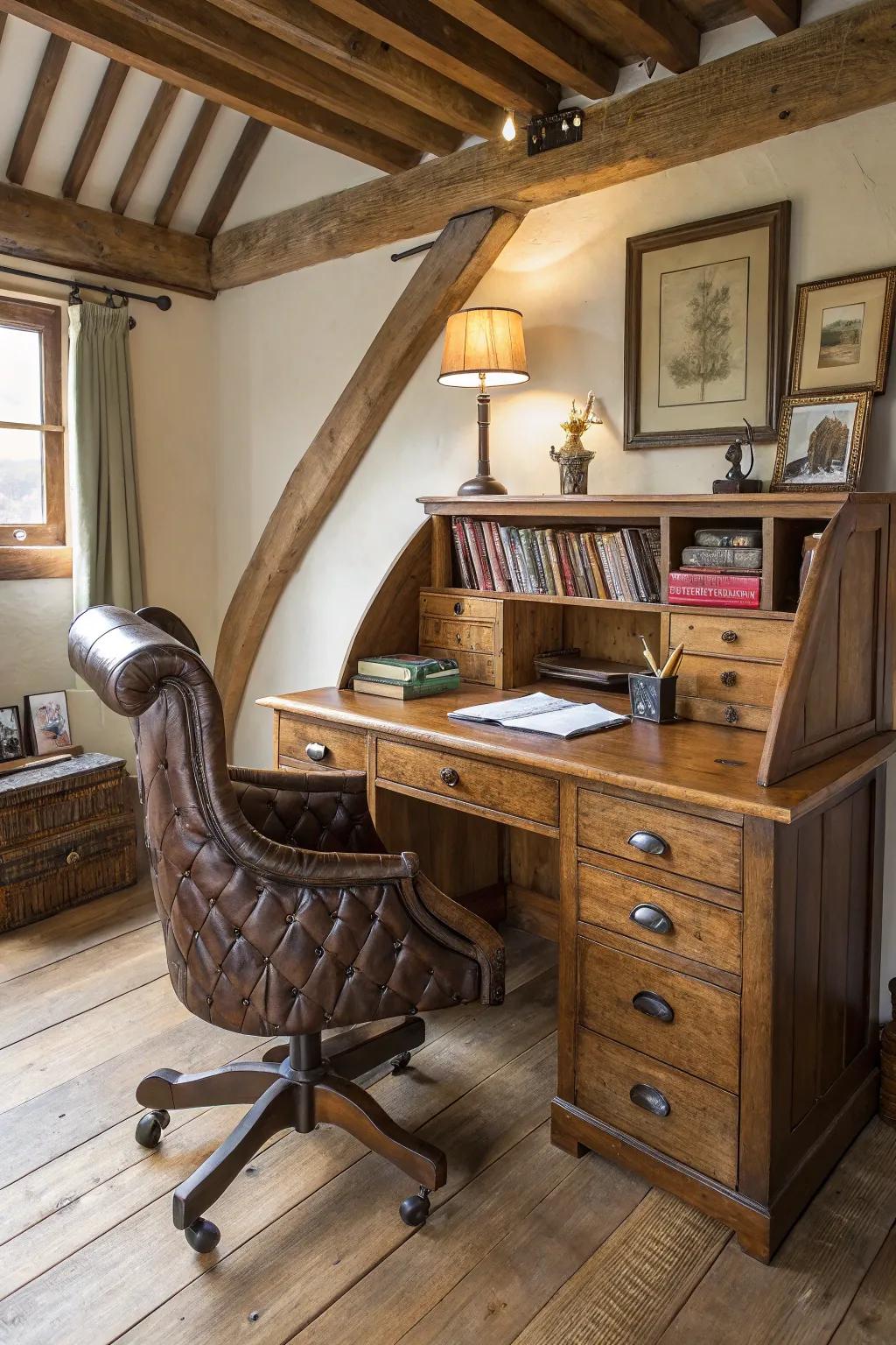 Nostalgic elements create timeless appeal.