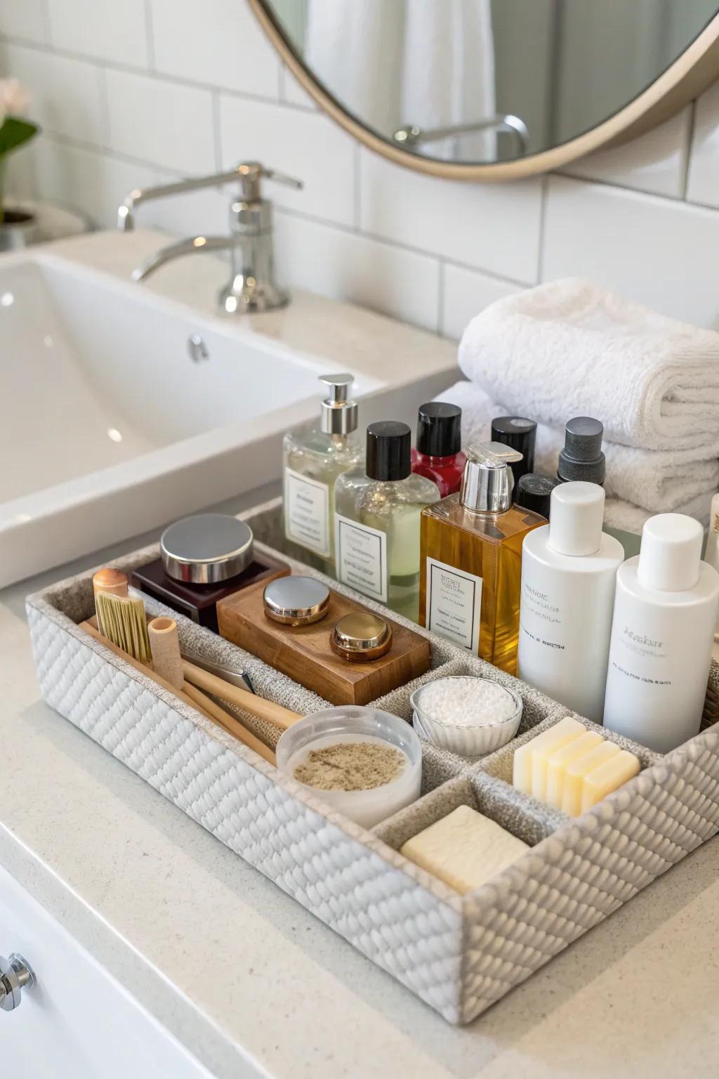 Functional organization ensures your essentials are always within reach.