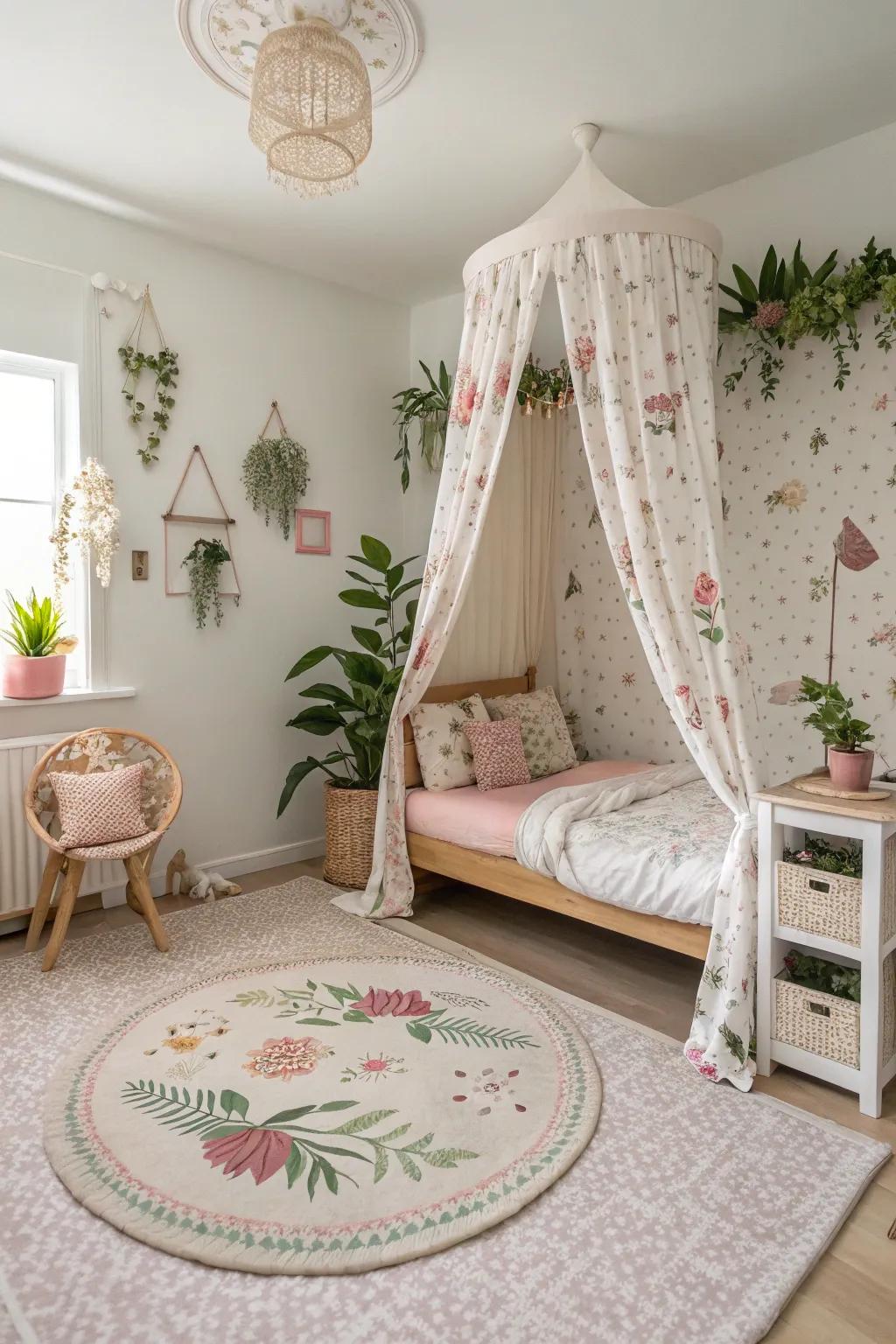 A themed element that ties the room together beautifully.