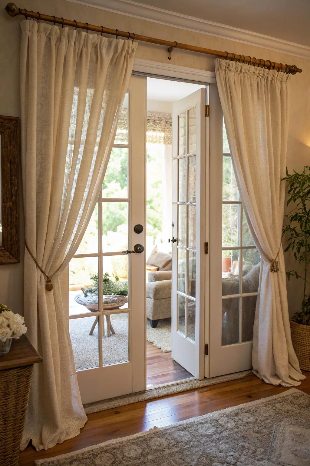 Sustainable curtains can be both stylish and responsible.