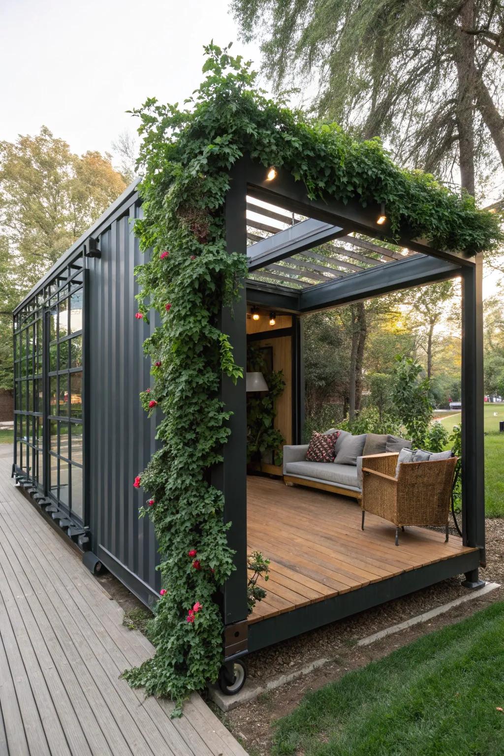 Pergolas add elegance and shade to your space.