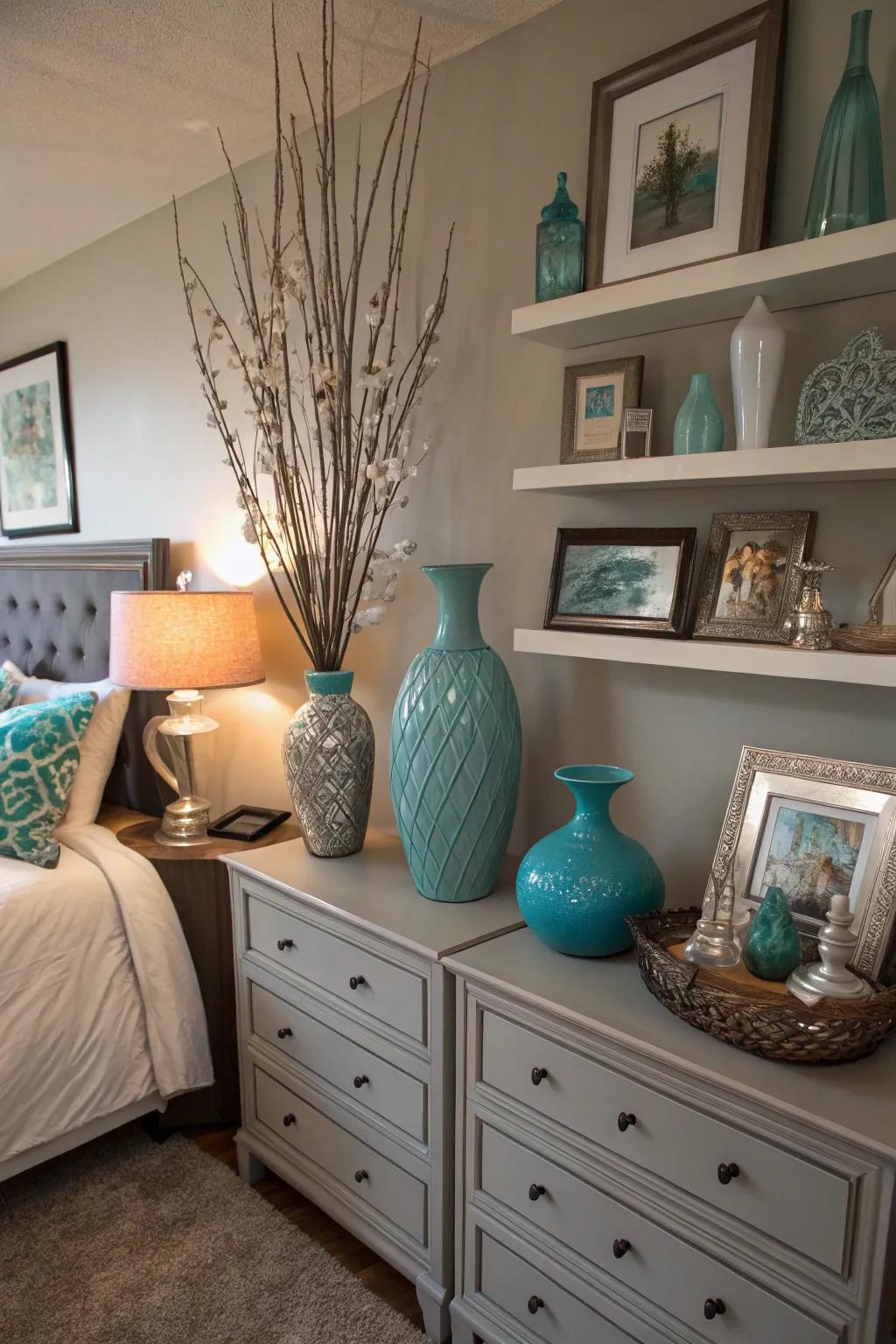 Accessorize to complete the design.