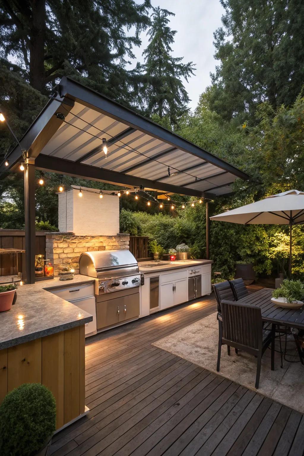 Be prepared for any season with this design.