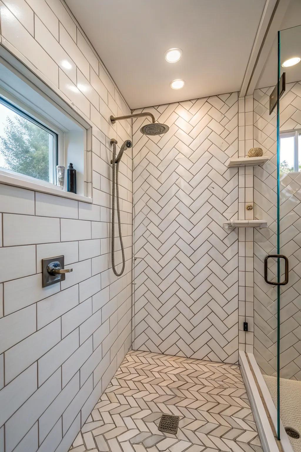 Diagonal layouts foster an impression of motion and space.