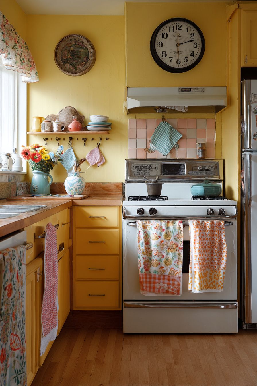 Utilize Patterned Tea Towels