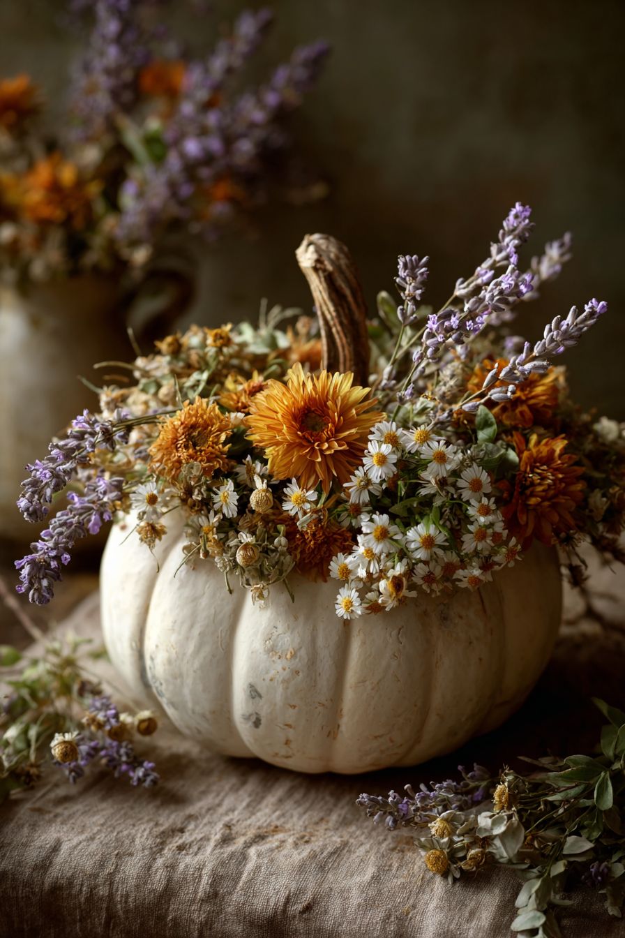 Adorn with Dried Flowers