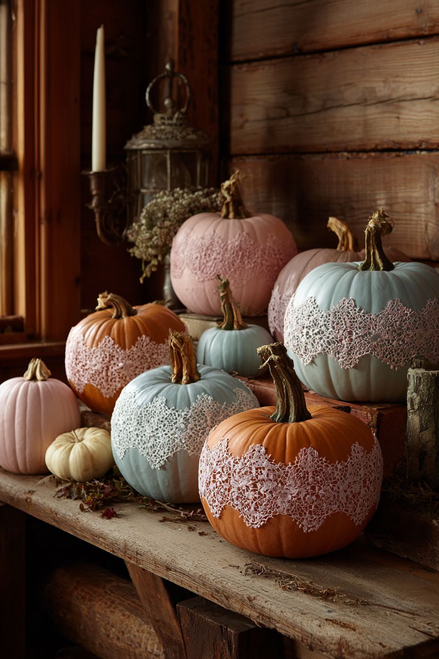 Add Doily Lace Patterns