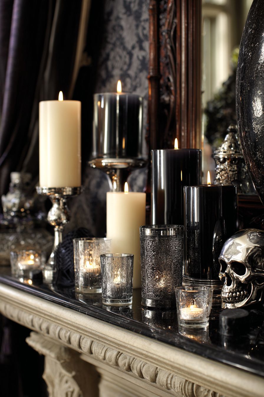 Create Elegant Candle Groupings for Atmosphere