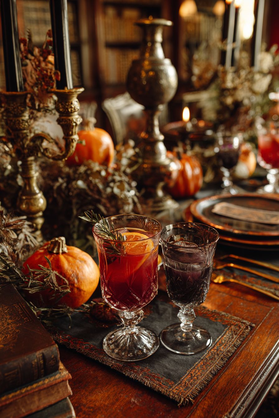 Use Smoky Glassware for Drinks