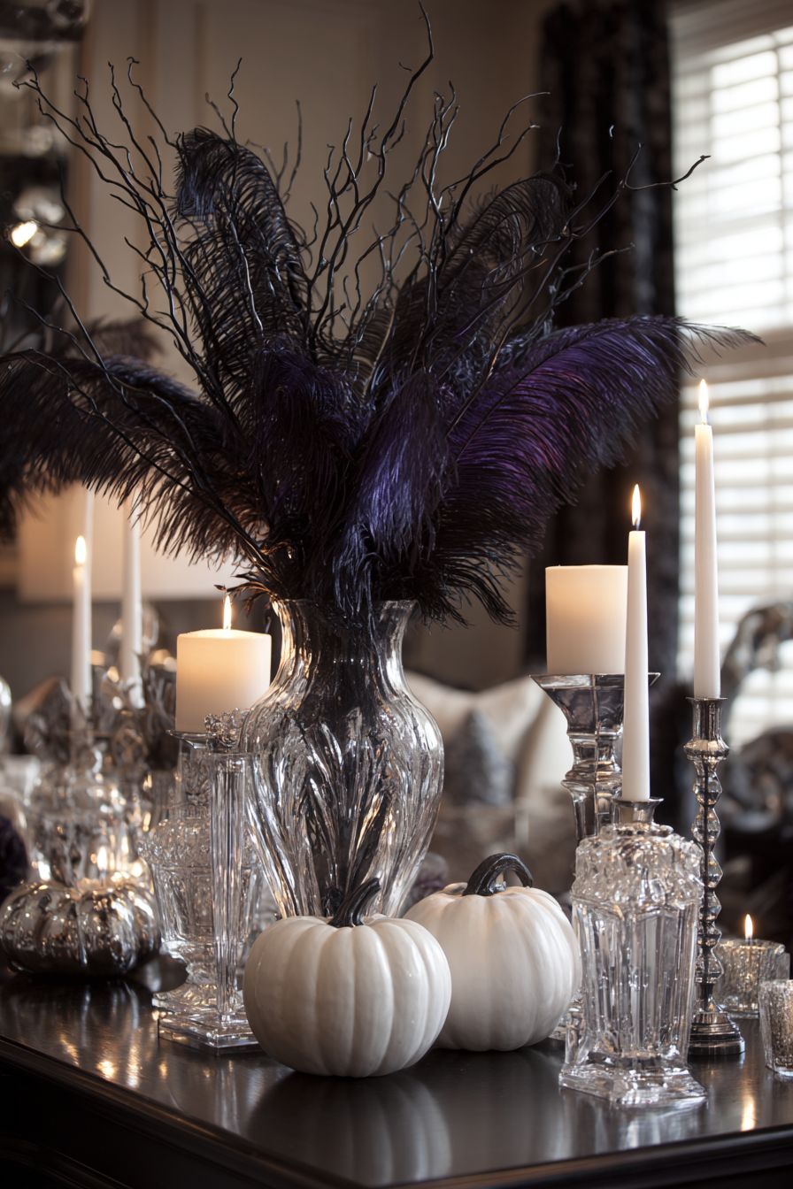 Incorporate Elegant Feather Wands