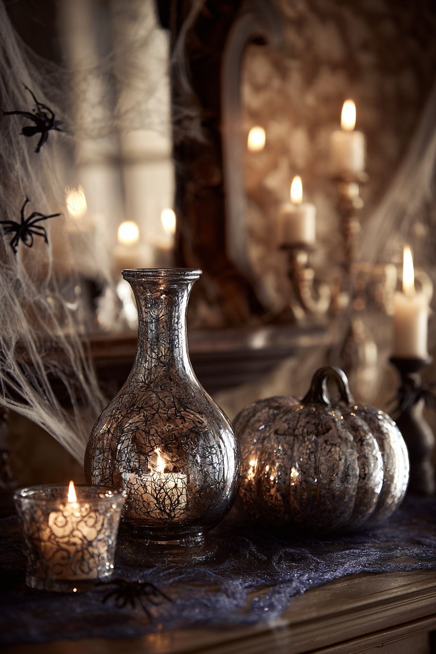 Use Mercury Glass for Mystical Glow