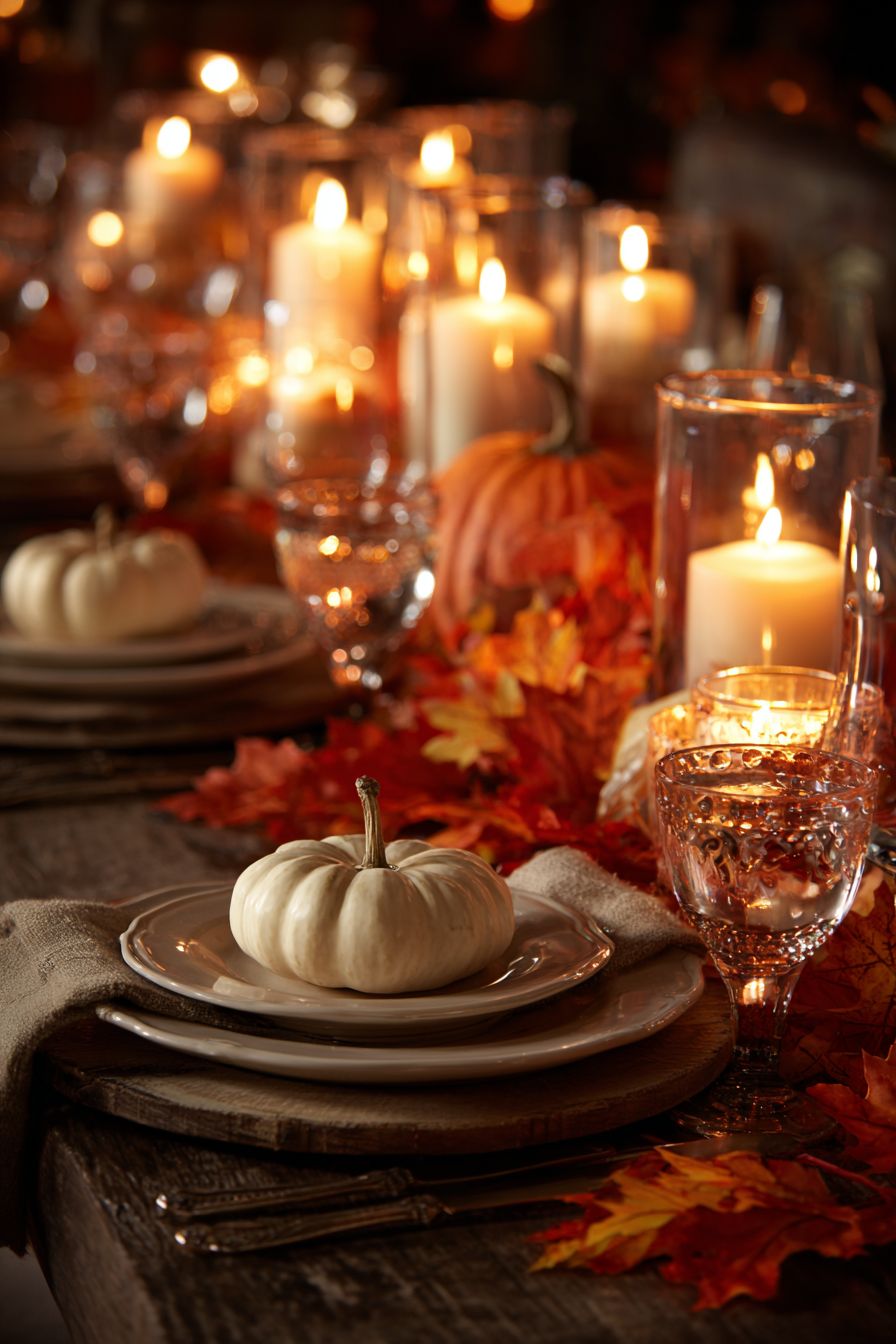 Budget-Friendly Candlelit Tablescapes