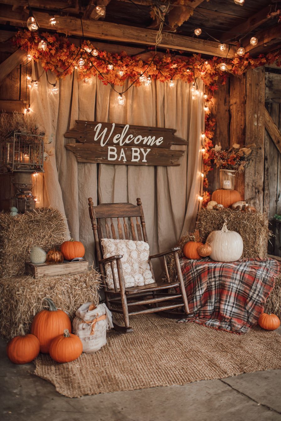 Craft a Rustic Photo Booth Area